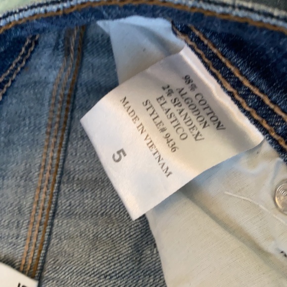 Denim blue jeans, size 5 Eunina - Picture 5 of 6